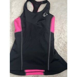 Pearl Izumi Elite Pink& Black Activewear Tank/bra Top Small Cycling Gear